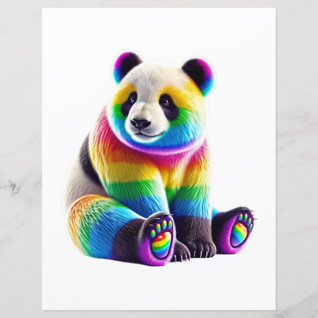 Papier Cute Rainbow (Devant)