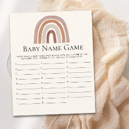 Papier Cute Rainbow Boho Baby Shower