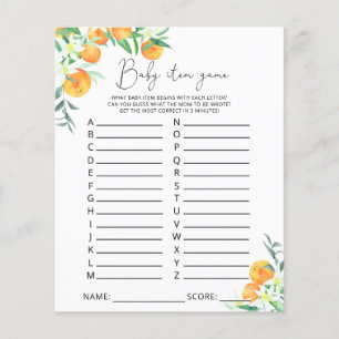 Papier Cutie Baby Item Jeu. Jeu baby shower