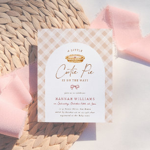 Papier Cutie Pie Thanksgiving Baby shower budgétaire d'au