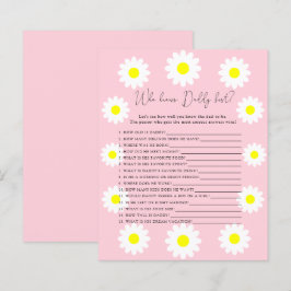 Papier Daisées fleurs sauvages - Qui connaît le mieux DAD