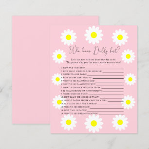 Papier Daisées fleurs sauvages - Qui connaît le mieux DAD