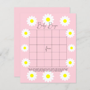 Papier Daisies - Baby shower jeu de bingo