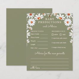 Papier Daisy Baby Predictions et conseils