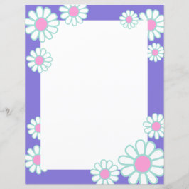 Papier Daisy Simple Purple
