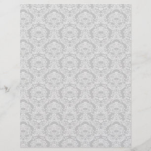 Papier Damas de crème