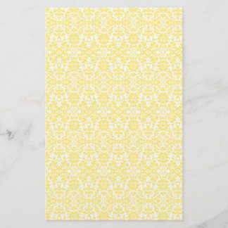 Papier Damas jaune