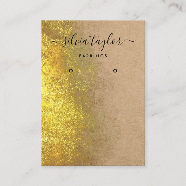 Papier d'artisanat de calligraphie Carte d'afficha (Devant)