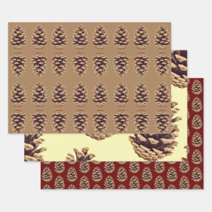 Papier d'artisanat Pinecone Art Holiday