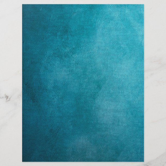 Papier d'artisanat Turquoise Grunge (Devant)