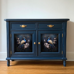 Papier de découpage Peacock d'or