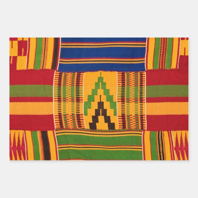 Papier de gravure Kente (Devant)