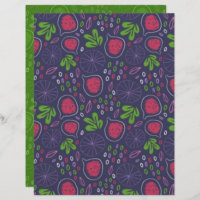 Papier de la carte mère Fig (Devant / Derrière)