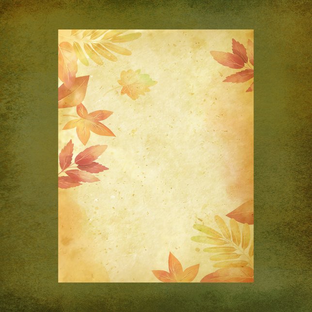 Papier de la feuille de la feuille d'automne (Créateur téléchargé)