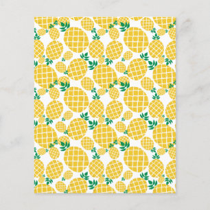 Papier de Motif de scrapbooking pour ananas tropic