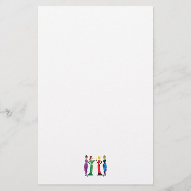 Papier de nuit pour dames (Devant)