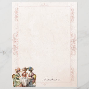 Papier de papeterie personnel vintage Cheeky High 