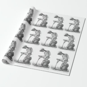 Papier de pensée se reposant de cadeau de