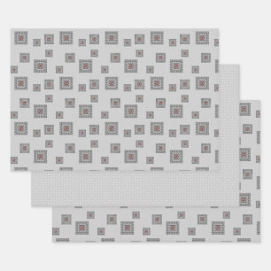 Papier de recouvrement géométrique de remplacement