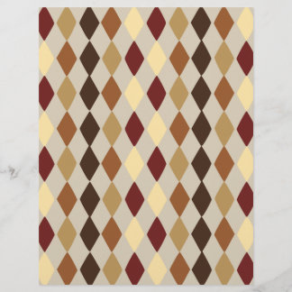 Papier de scrapbooking à motif diamant