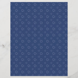 Papier de scrapbooking adorable bleu marine textur