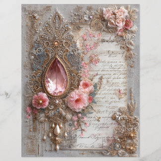 Papier de scrapbooking pour journal de bricolage e