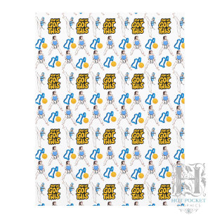 Papier de scrapbooking Taekwondo (filles)