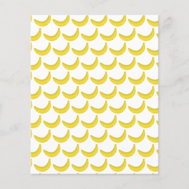 Papier de scrapbooking Whimsical Bananes (Devant)