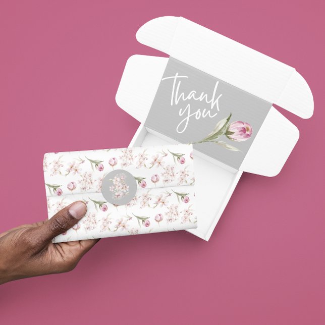 Papier de soie à fleurs de cerisier  (Celebrate someone special with this cherry blossom tissue paper! Matching collection available! )