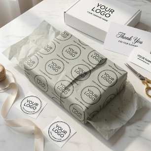 Papier de soie à logo personnalisé Entreprise pe