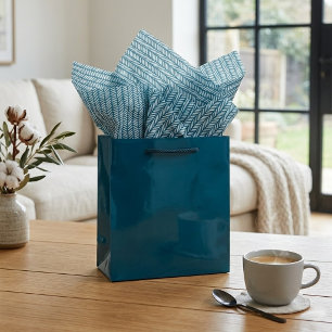 Papier de soie à motif artistique de rayures zigza