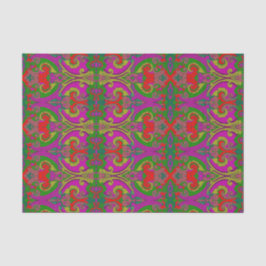Papier de soie à tourbillons audacieux (Violet)