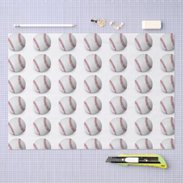 Papier de soie baseball (Artisanat)