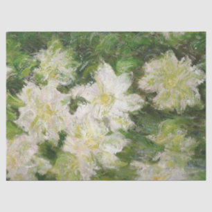 Papier de soie Clematite blanche de Claude Monet