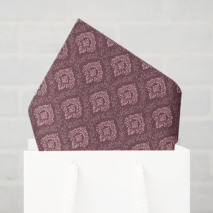 Papier de soie damassé bordeaux, Papier de soie po
