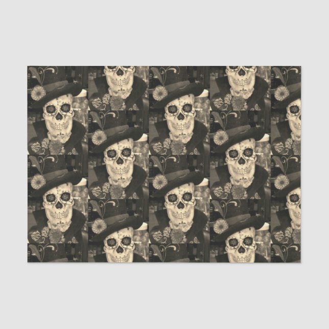 papier de soie de la soie 10lb, JOUR DU HALLOWEEN (Recto)