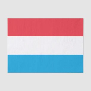 papier de soie de mode luxembourgeois, drapeau du