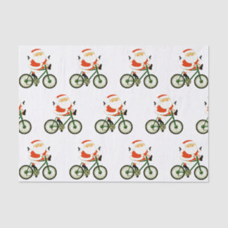 Papier de soie de Noël pour cyclisme
