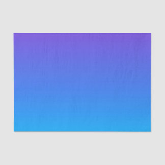 Papier de soie de soie bleu/pourpre d'Ombre 10lb
