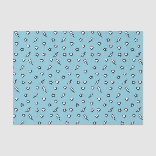Papier de soie de soie comique de Valentine d'ami (Recto)