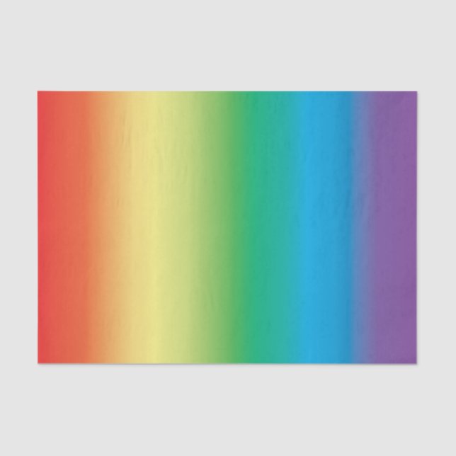 Papier de soie de soie d'arc-en-ciel (Recto)