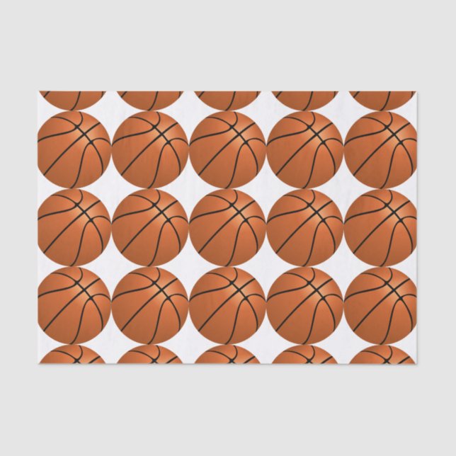 Papier de soie de soie de basket-ball (Recto)