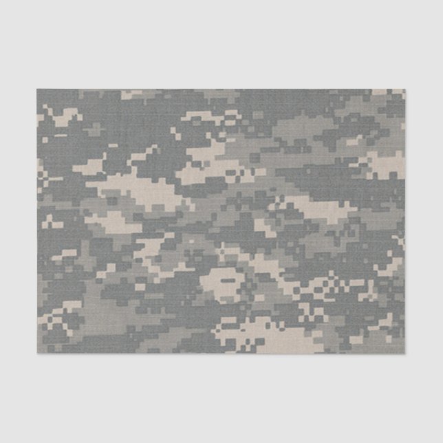 Papier de soie de soie de camouflage d'ACU Digital (Recto)
