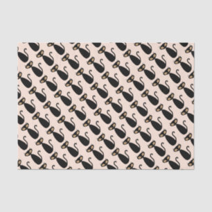 Papier de soie de soie de chat de mod