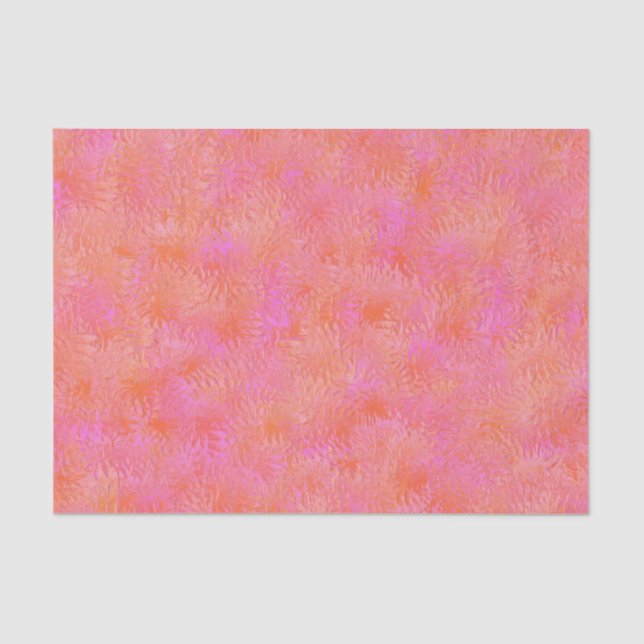 Papier de soie de soie de conception de plume de (Recto)