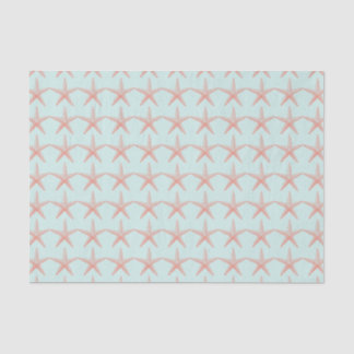 Papier de soie de soie de corail bleu vert léger