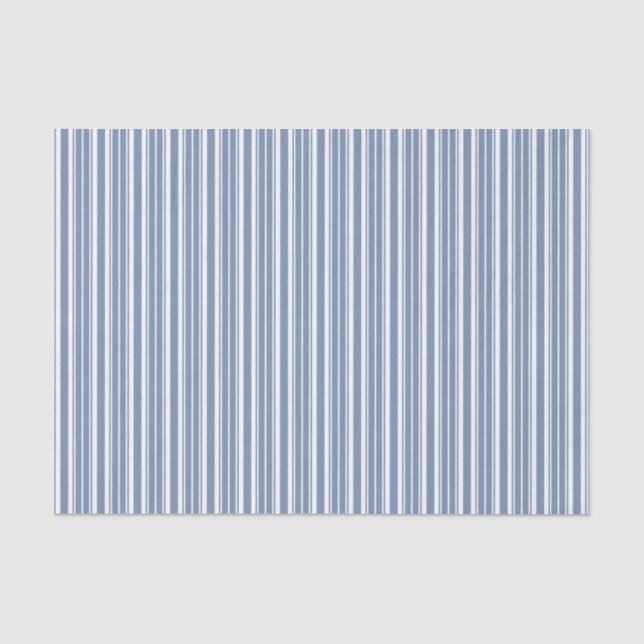 Papier de soie de soie de coutil blanc de rayures (Recto)