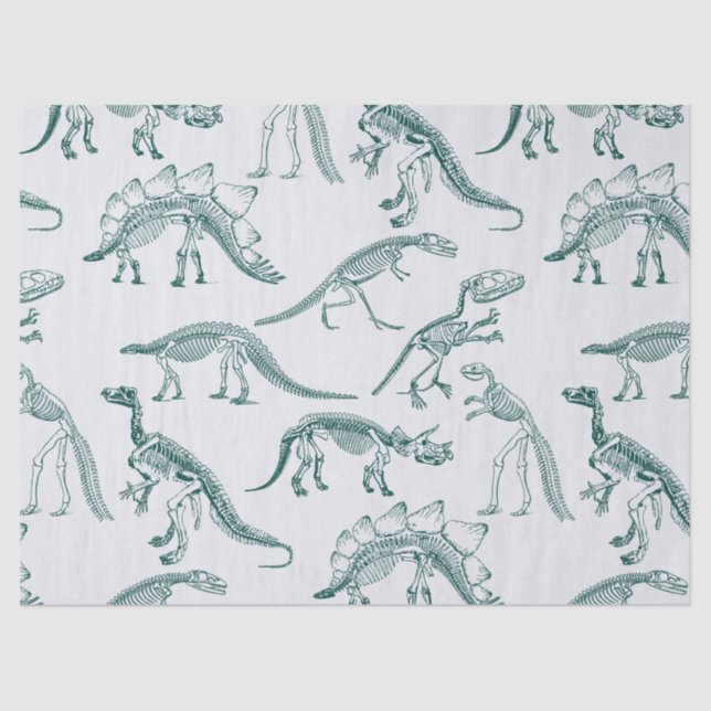 Papier de soie de soie de dinosaure (Recto)