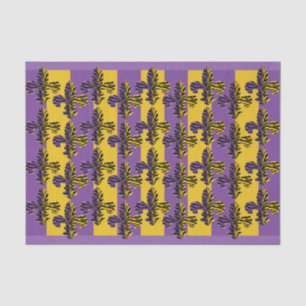 Papier de soie de soie de Fleur de lis de tigre