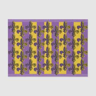 Papier de soie de soie de Fleur de lis de tigre